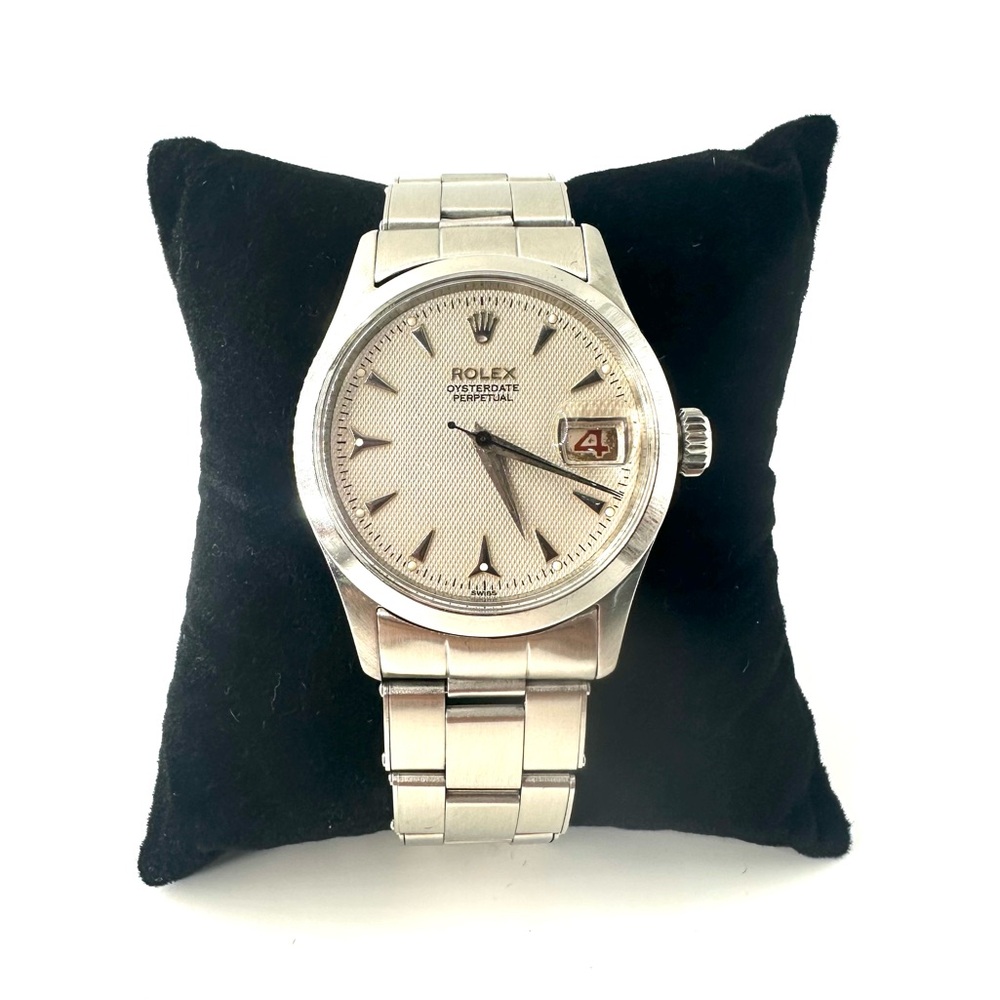 Rolex Oysterdate Perpetual Ref: 6518 34mm Manual Wind